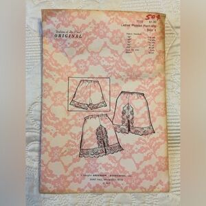Vintage Dolores of St Paul Original - Panti-Slip sewing patterns